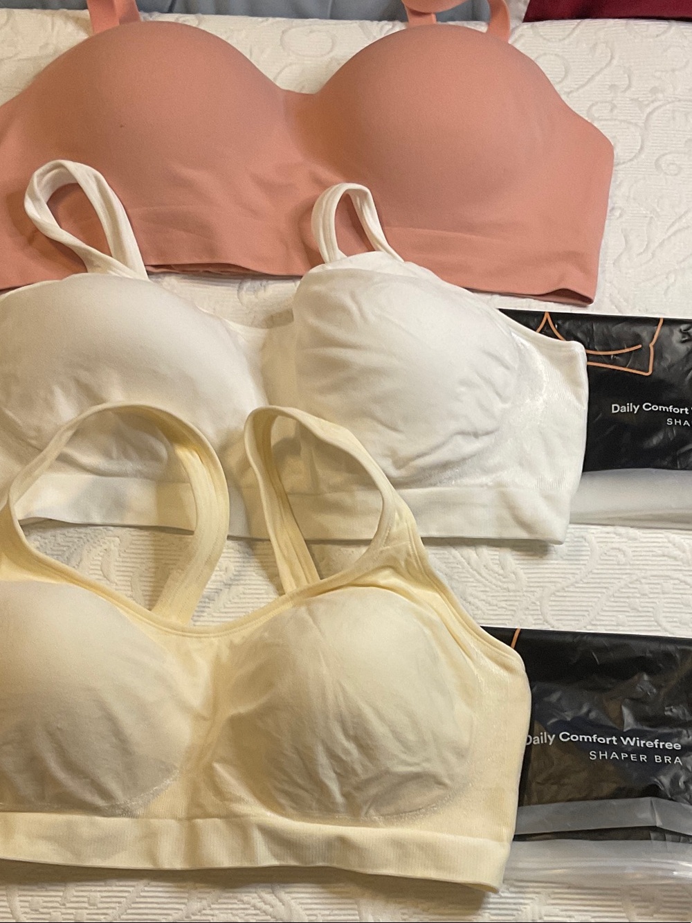 True kind BUNDLE of 3. All are NWOT. Expanders. BRA’s 2XL